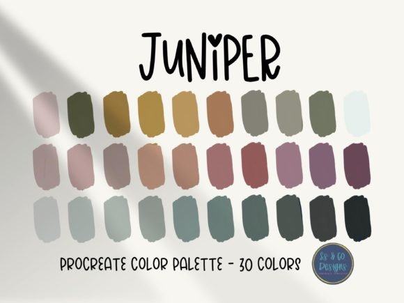 Juniper Procreate Color Palette: Your Essential Toolkit for Cohesive Digital Art