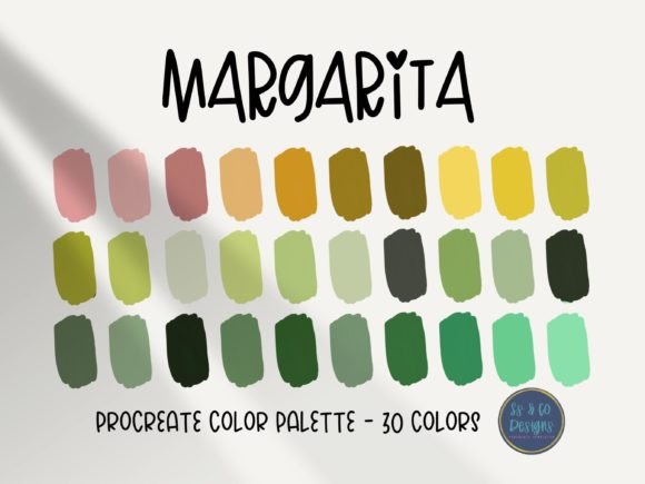 Margarita Procreate Color Palette: A Fresh Wave of Digital Color
