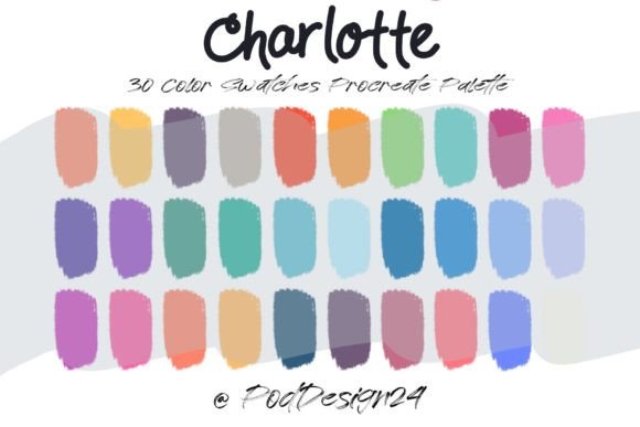 Procreate Color Palette Charlotte: A Designer's Curated Collection