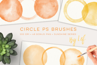 Watercolour Photoshop Brush Set: High-Resolution Bonus Included